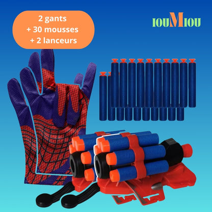 Lanceur de bombes en mousse souples